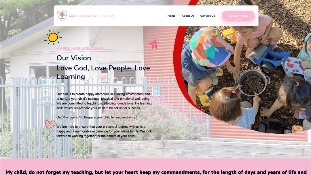 Aidanfield Christian Preschool